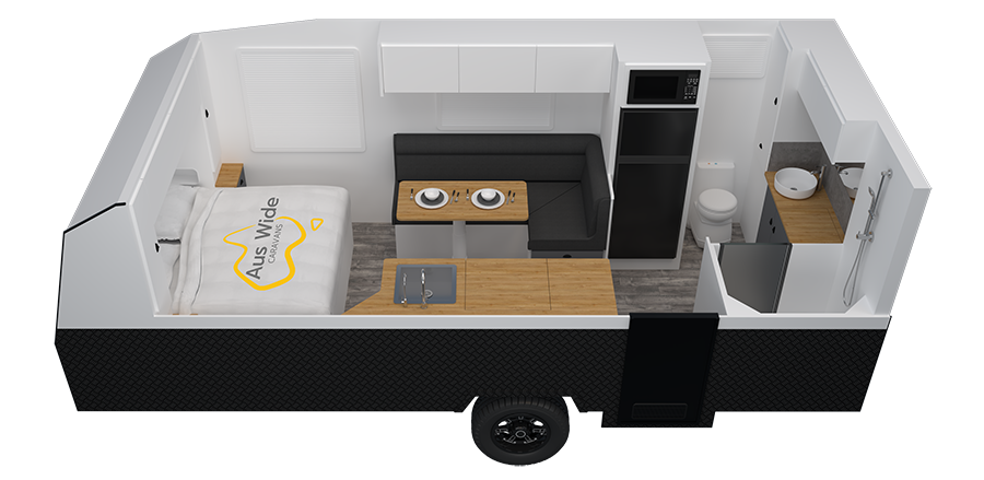 Aus Wide Caravan Plan / Layout