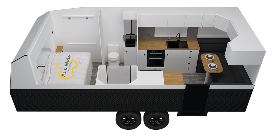 Aus Wide Caravan Plan / Layout