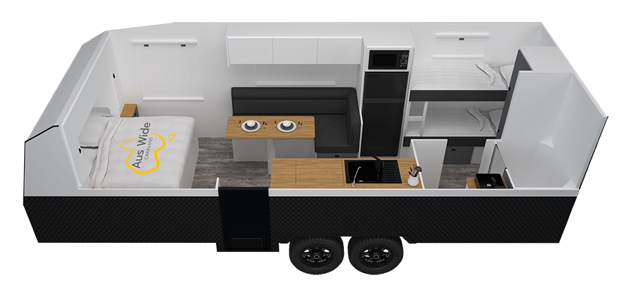 Aus Wide Caravan Plan / Layout